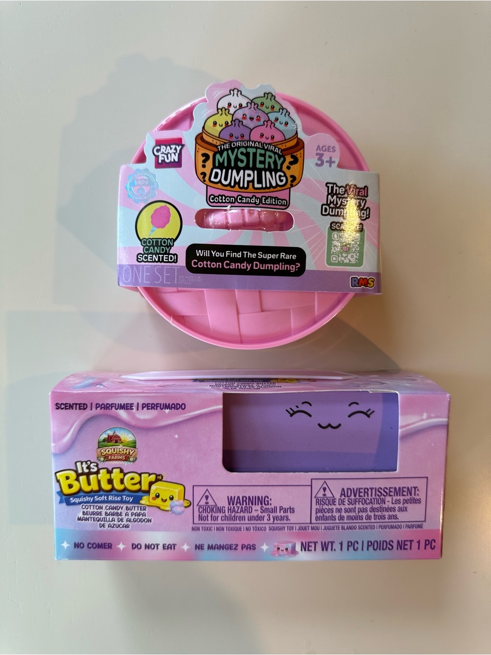 💗 ✨Rare Cotton Candy Dumpling & Cotton Candy Slow Rise Butter✨💗